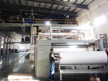 Maquina de tela no tejida Spunbond